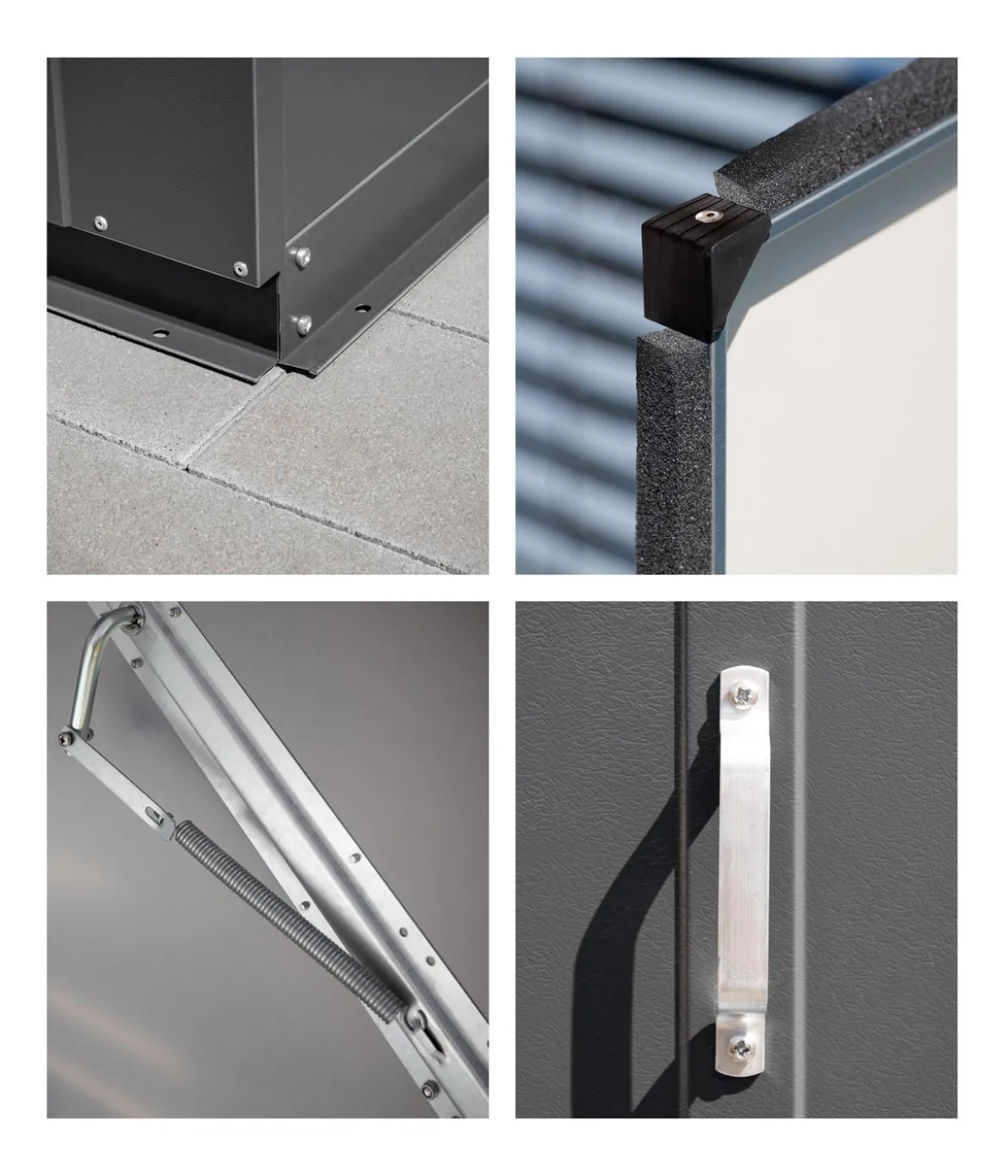 Trimetals Fahrradbox Stowaway, ca. B138/H113/T89 cm