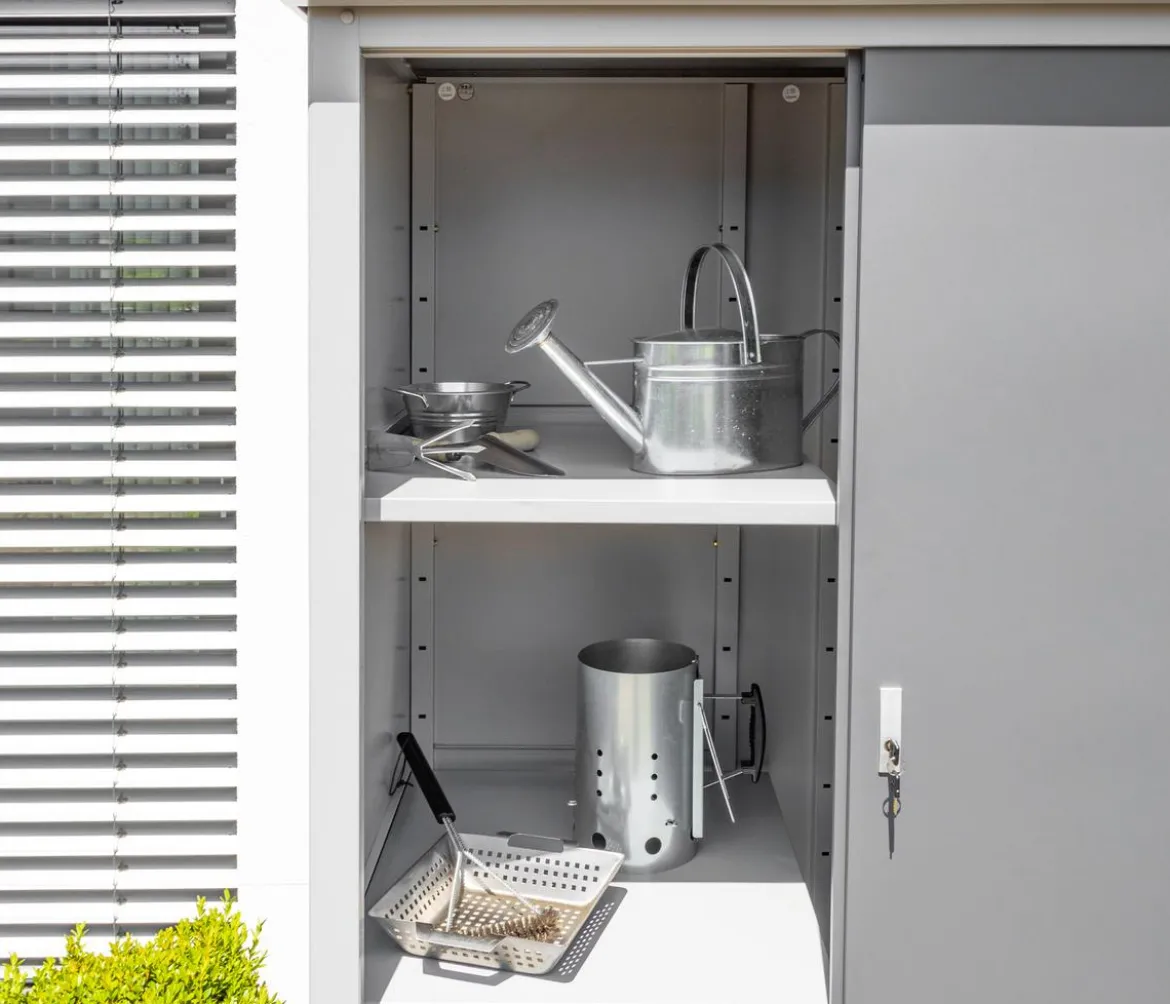 Trimetals Gartenschrank Guardian, ca. B176/H186,5/T98 cm