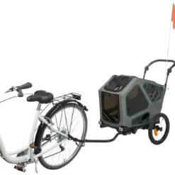 Trixie Anhängerkupplung für Hunde-Fahrradanhänger, schwarz, ca. B6,3/H0,5/T3,2 cm