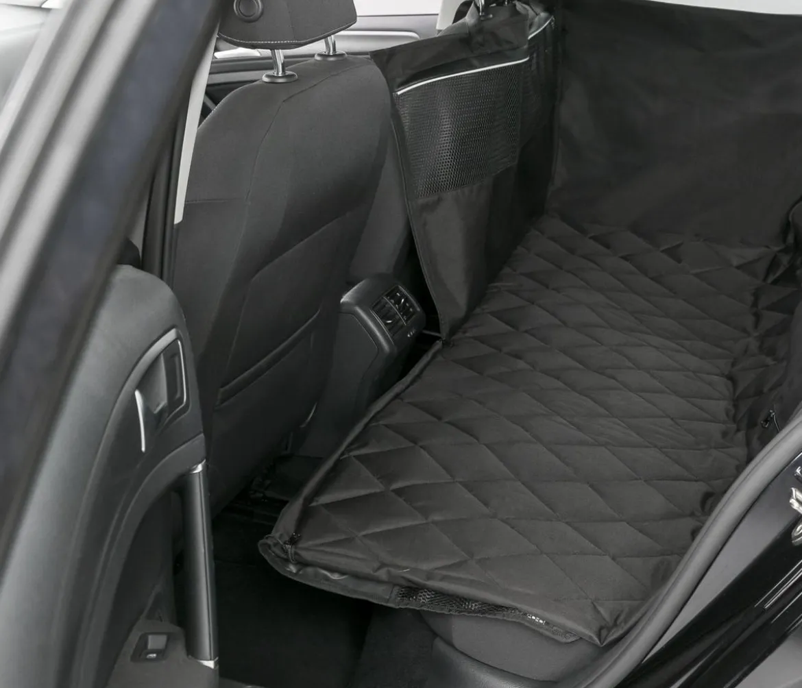Trixie Auto-Schondecke für die Rückbank, schwarz, ca. B155/T130 cm