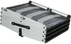 Trixie Falt-Treppe, grau, ca. B37/H60-70/T140-160 cm