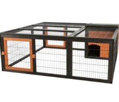 Trixie Freilaufgehege mit Abdeckung, ca. B150/H53/T150 cm