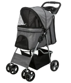 Trixie Hunde-Buggy, grau