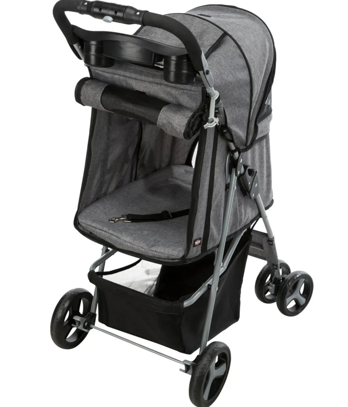 Trixie Hunde-Buggy, grau