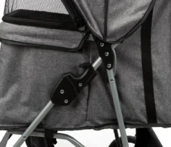 Trixie Hunde-Buggy, grau