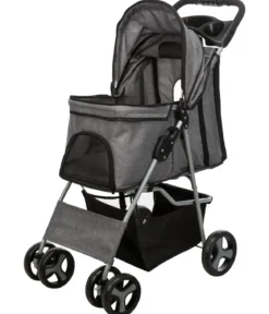 Trixie Hunde-Buggy, grau