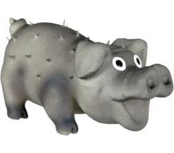 Trixie Hundespielzeug Borstenschwein aus Latex, ca. B10 cm