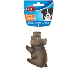 Trixie Hundespielzeug Borstenschwein aus Latex, ca. B10 cm