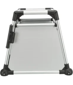 Trixie Hundetransportbox Aluminium, hellgrau/silber