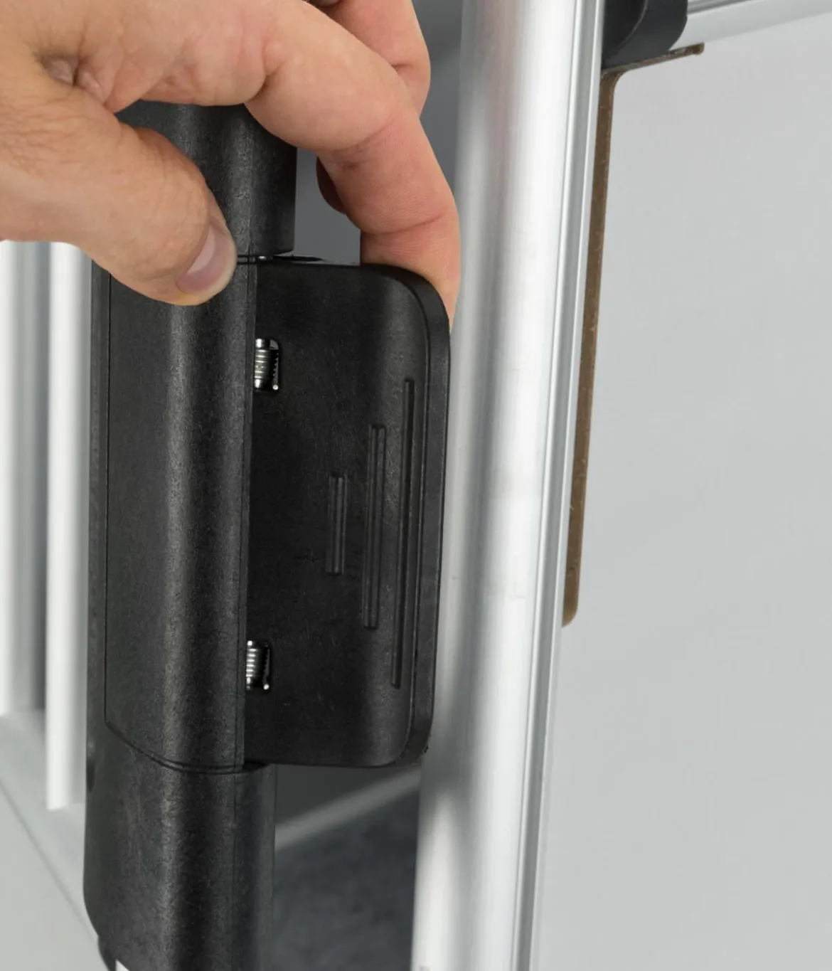 Trixie Hundetransportbox Aluminium, hellgrau/silber