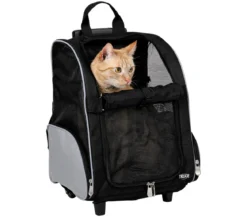 Trixie Hundetrolley Elegance, schwarz, ca. B45/H41/T31 cm