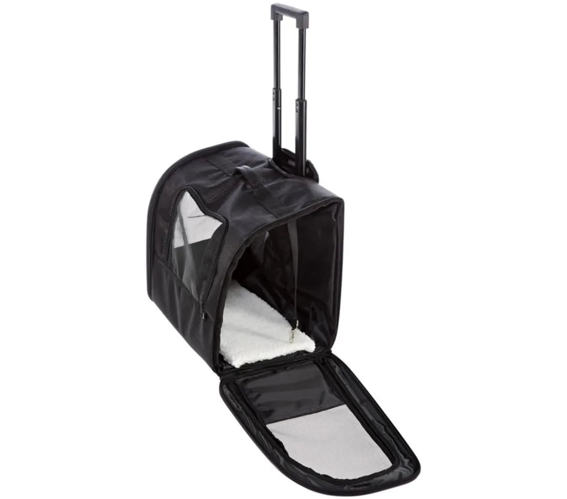 Trixie Hundetrolley Elegance, schwarz, ca. B45/H41/T31 cm