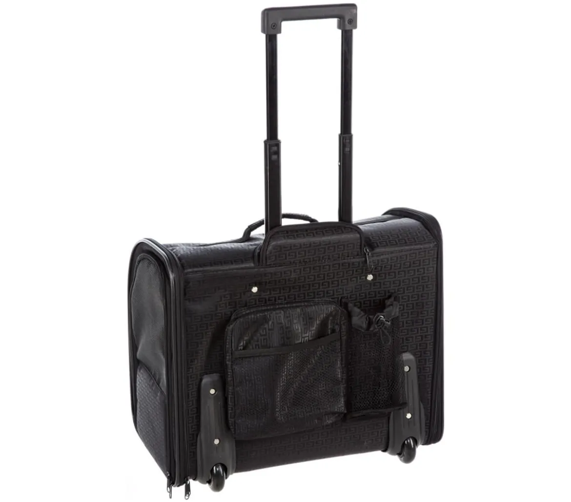 Trixie Hundetrolley Elegance, schwarz, ca. B45/H41/T31 cm