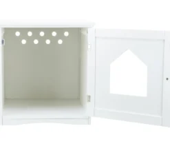 Trixie Katzenhaus, weiß, ca. B51/H51/T49 cm
