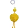 Trixie Katzenspielzeug Huhn am Gummiband, 20 cm
