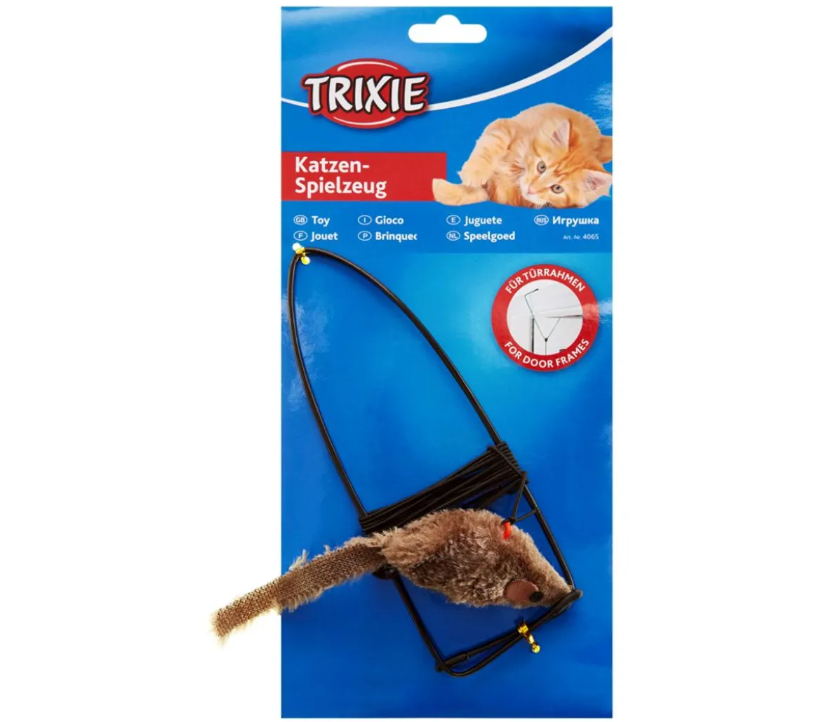 Trixie Katzenspielzeug Maus für Türrahmen