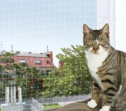 Trixie Katzenzubehör Schutznetz, transparent