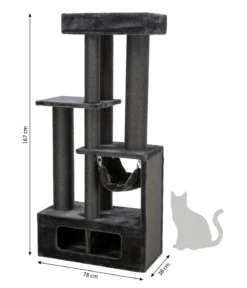 Trixie Kratzbaum Antonio, anthrazit, ca. B78/H167/T38 cm