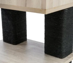 Trixie Kratzbaum CityStyle, grau/schwarz, ca. B58/H98/T38 cm