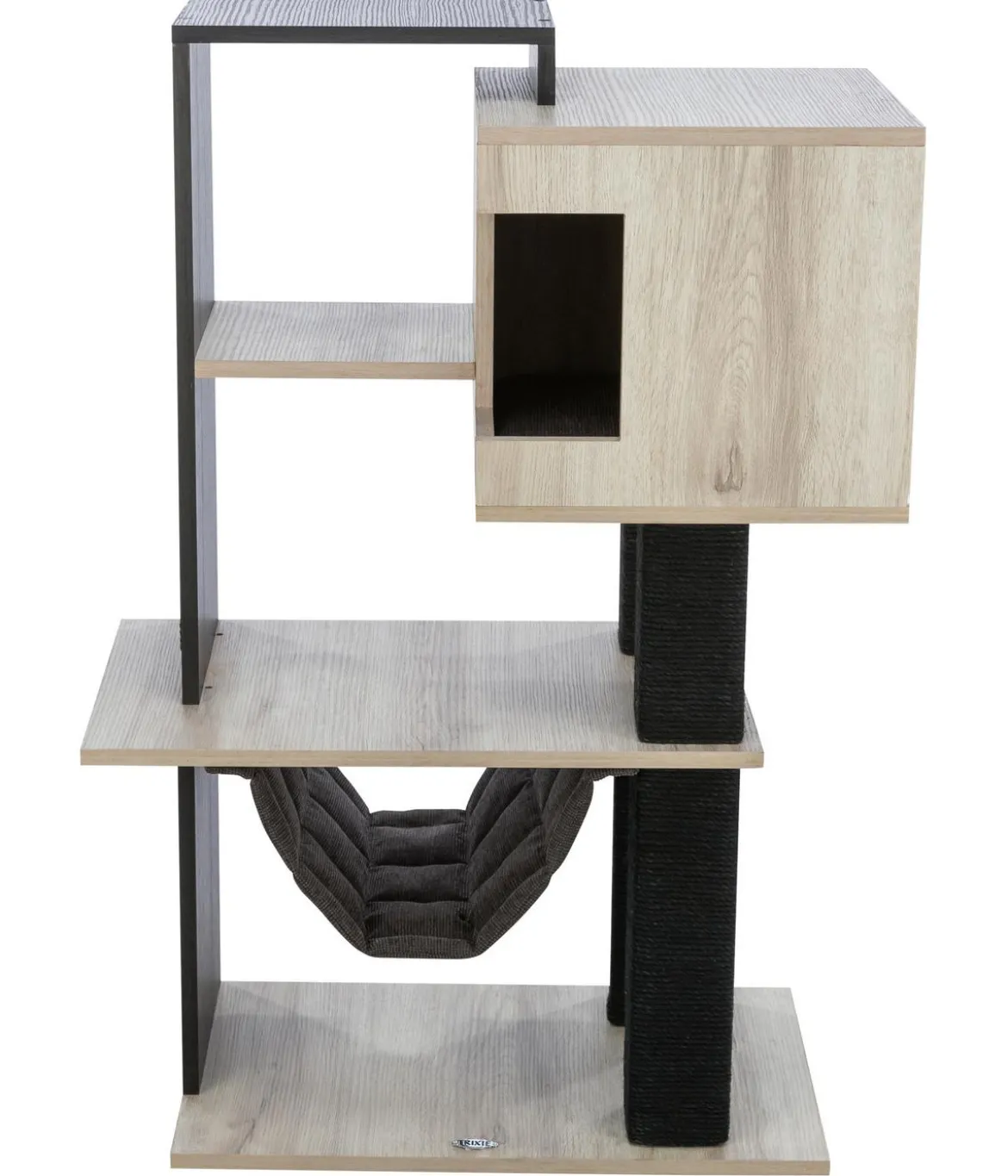 Trixie Kratzbaum CityStyle, grau/schwarz, ca. B58/H98/T38 cm