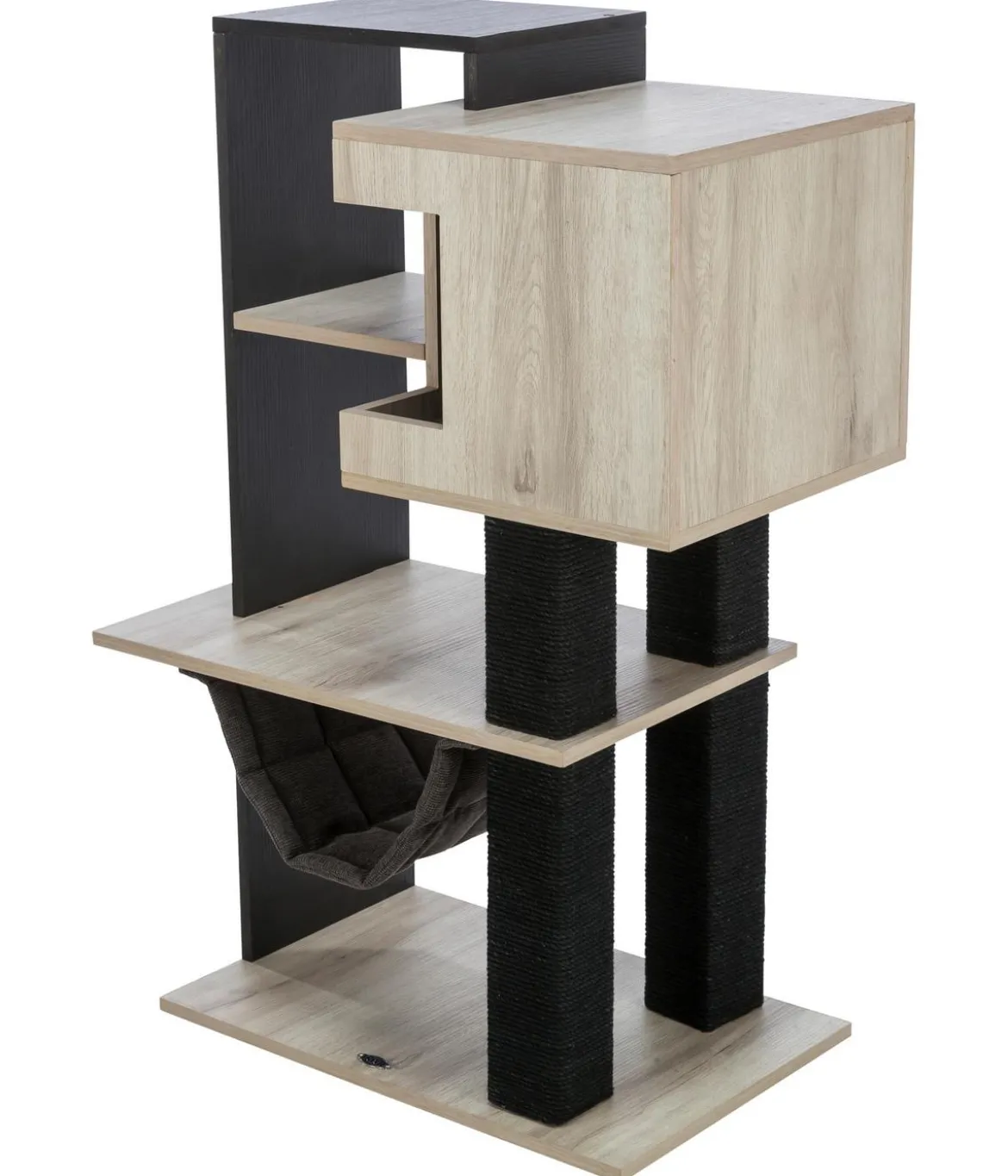 Trixie Kratzbaum CityStyle, grau/schwarz, ca. B58/H98/T38 cm