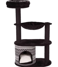 Trixie Kratzbaum Giada, schwarz/weiß, ca. B65/H112/T38 cm