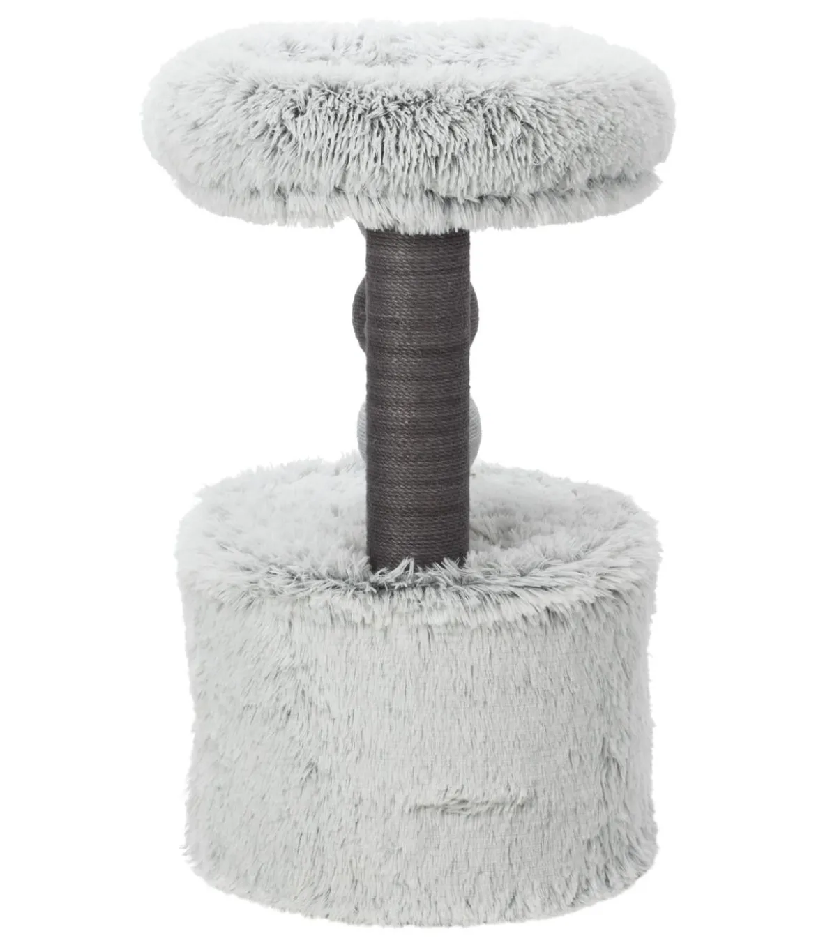 Trixie Kratzbaum Harvey, weiß/schwarz, ca. B54/H73/T40 cm