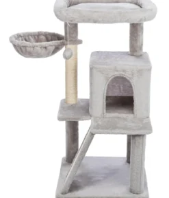 Trixie Kratzbaum Junior Pepito, grau, ca. B48/H98/T48 cm