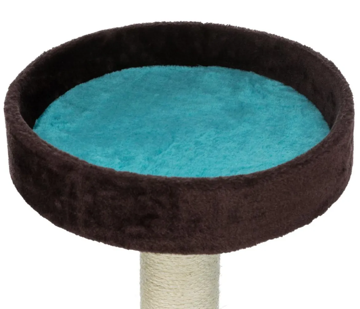 Trixie Kratzbaum Lugo, braun/türkis, ca. Ø45/H103 cm