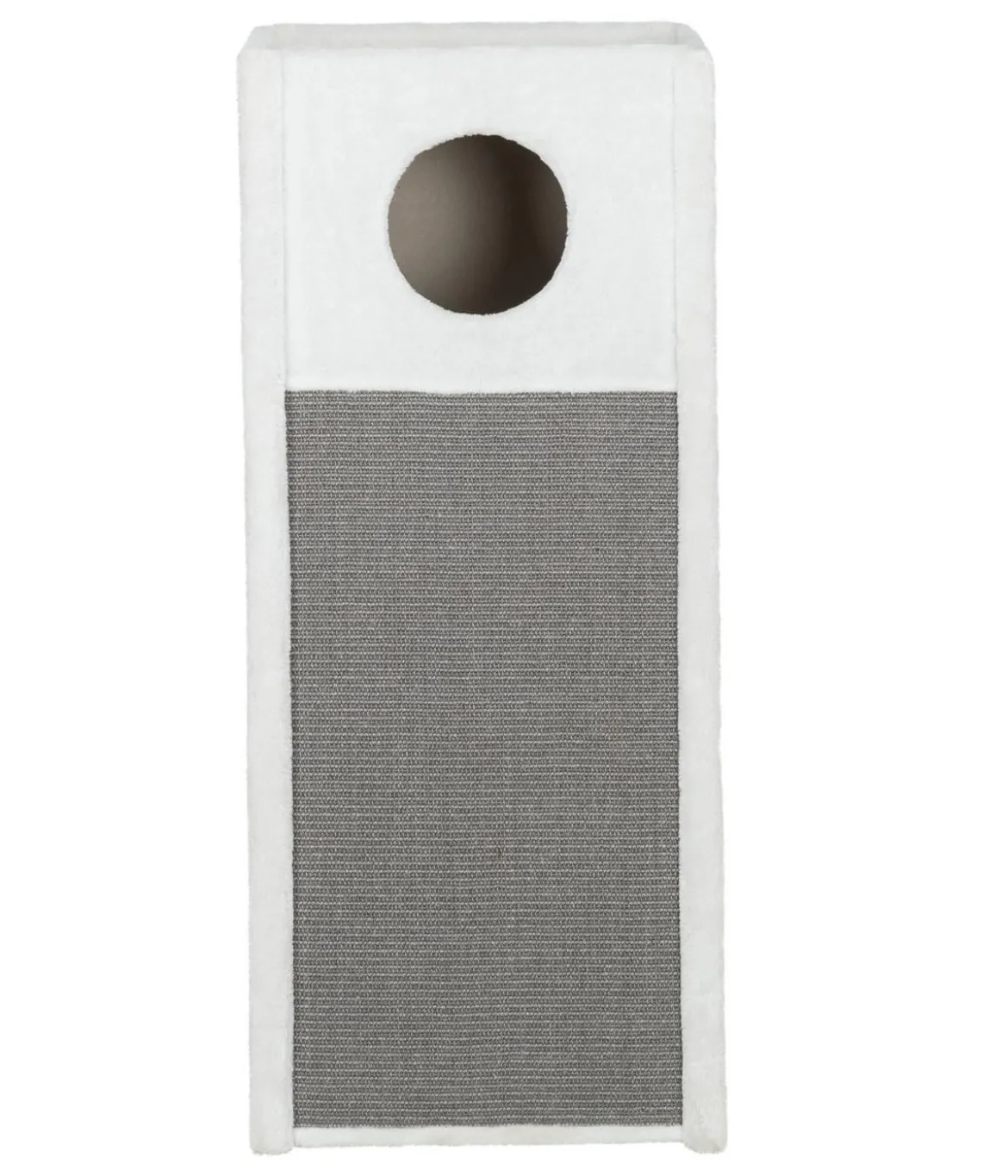Trixie Kratzbaum mit Wandbefestigung, grau, ca. B59/H110/T49 cm