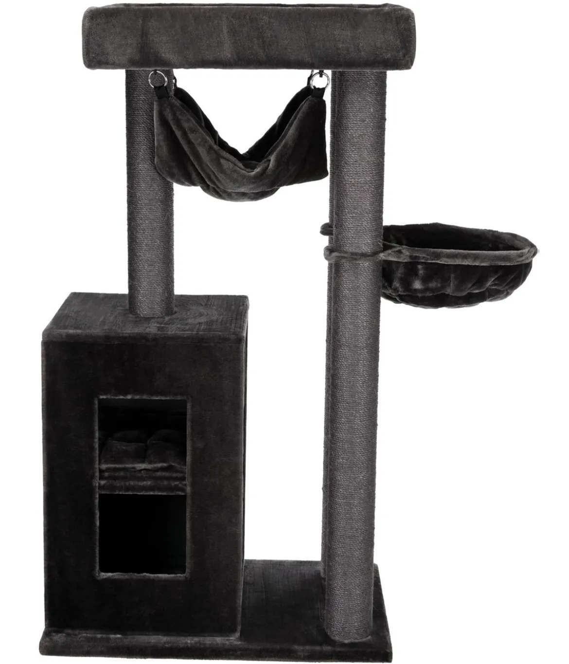 Trixie Kratzbaum XXL Amadeus, anthrazit, ca. B90/H163/T60 cm