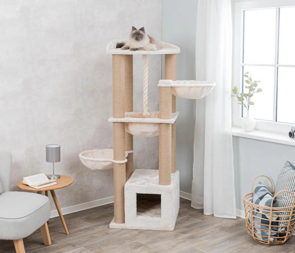 Trixie Kratzbaum XXL Elia, beige, ca. B58/H172/T58 cm