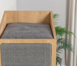 Trixie Kratztonne CityStyle, braun/grau, ca. B41/H105/T38 cm