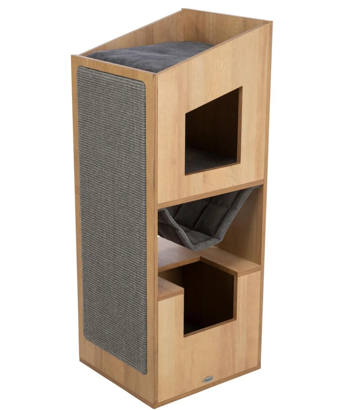 Trixie Kratztonne CityStyle, braun/grau, ca. B41/H105/T38 cm