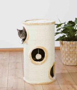 Trixie Kratztonne Samuel, natur/beige, ca. Ø36/H70 cm