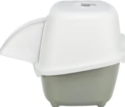 Trixie Outdoor Katzentoilette Davio Top mit Haube, ca. B56/H39/T39 cm