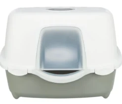 Trixie Outdoor Katzentoilette Davio Top mit Haube, ca. B56/H39/T39 cm
