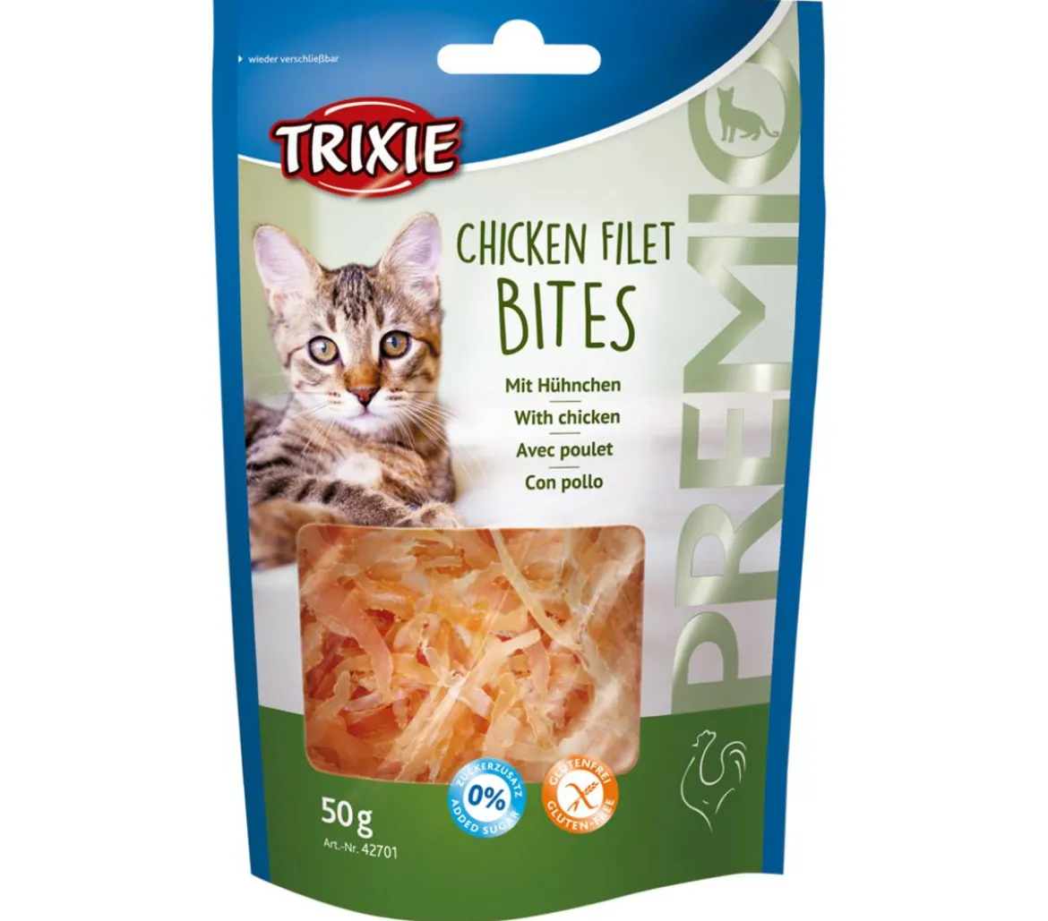 Trixie Premio Katzensnack Filet Bits Light, 50 g