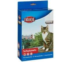 Trixie Schutznetz für Katzen, schwarz