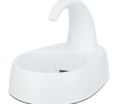 Trixie Trinkbrunnen Curved Stream, weiß, 2,5 l