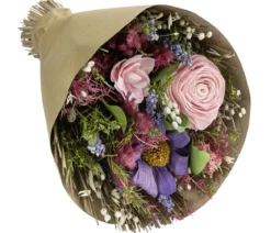Trockenblumenbouquet Beauty Pink