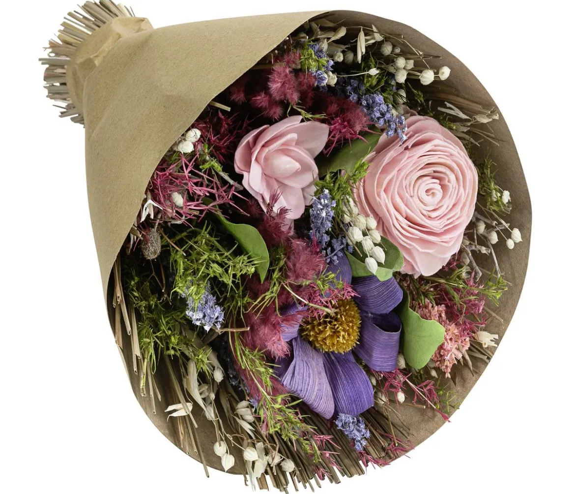 Trockenblumenbouquet Beauty Pink