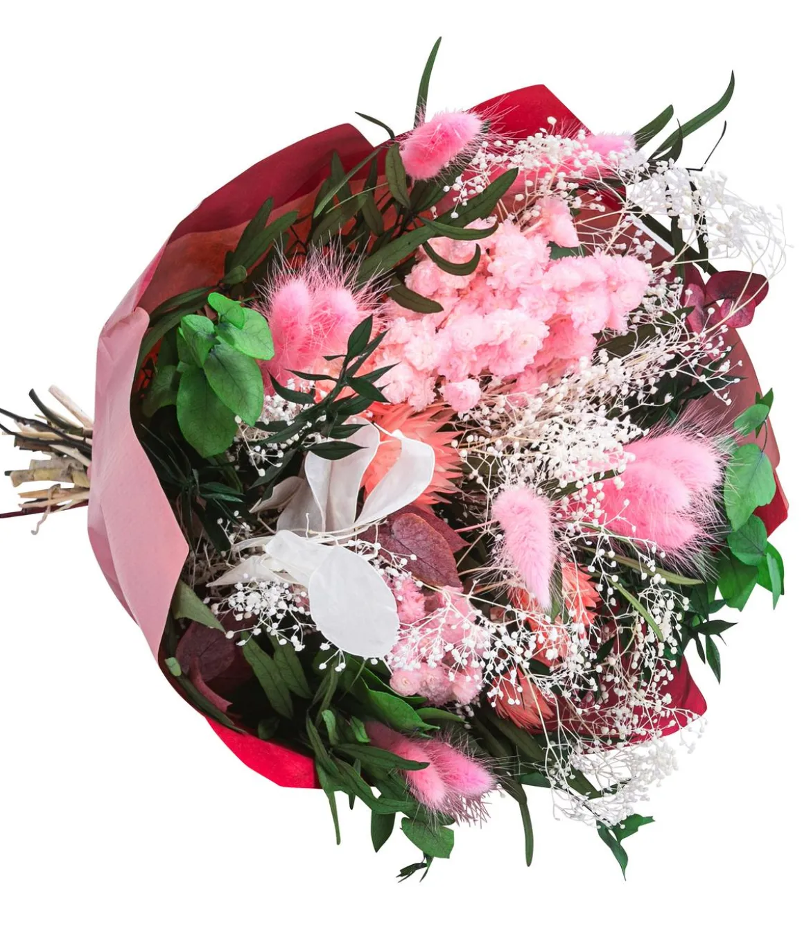 Trockenblumenbouquet Primavera, pink