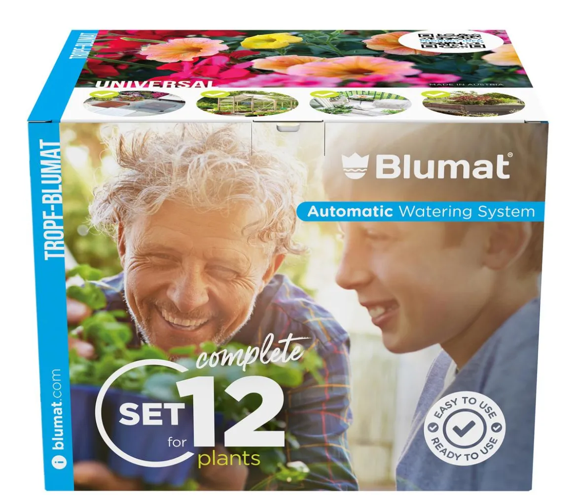 Tropf-Blumat Grund-Set zur Bewässerung von Balkonpflanzen, 3 m