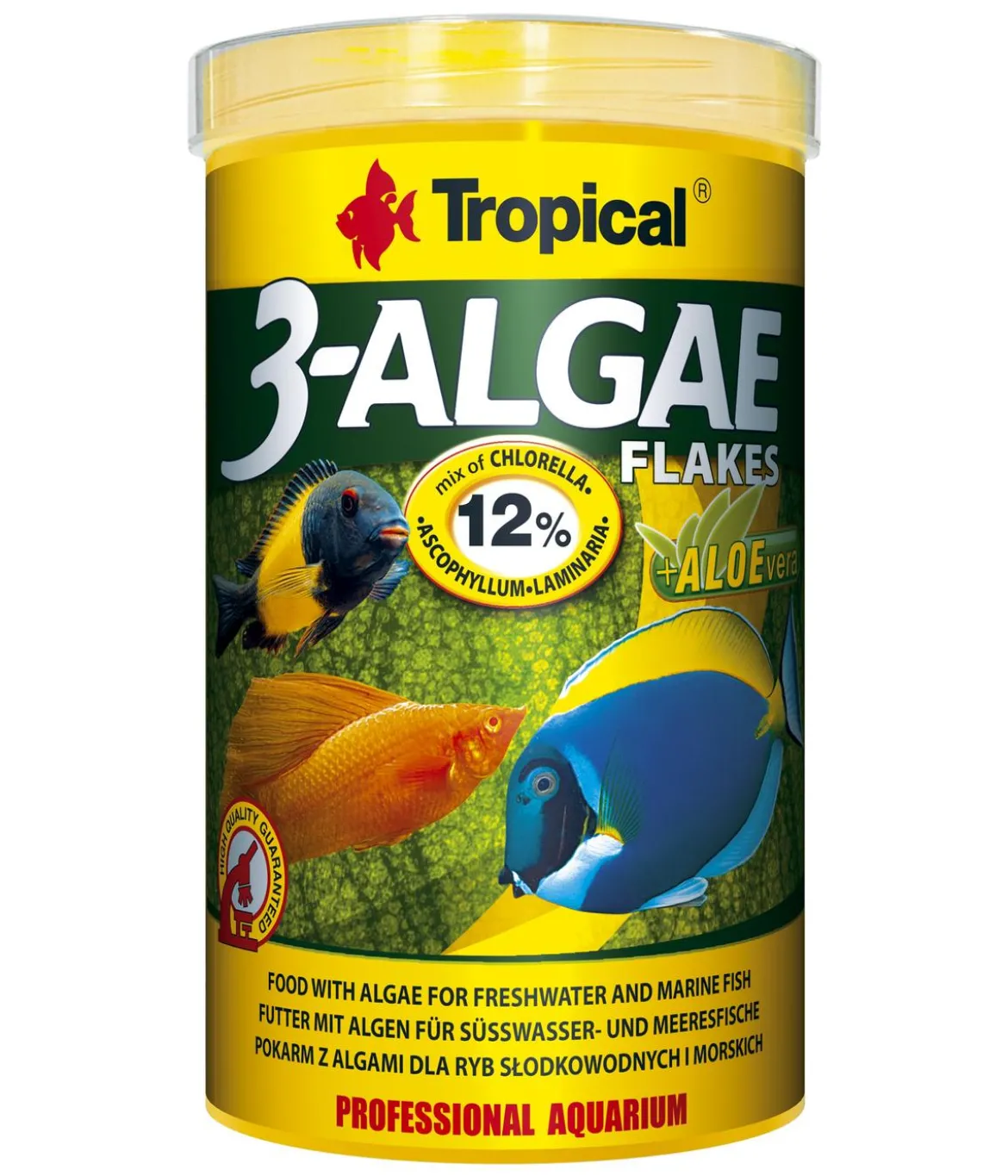 Tropical® Fischfutter 3-Algae Flakes