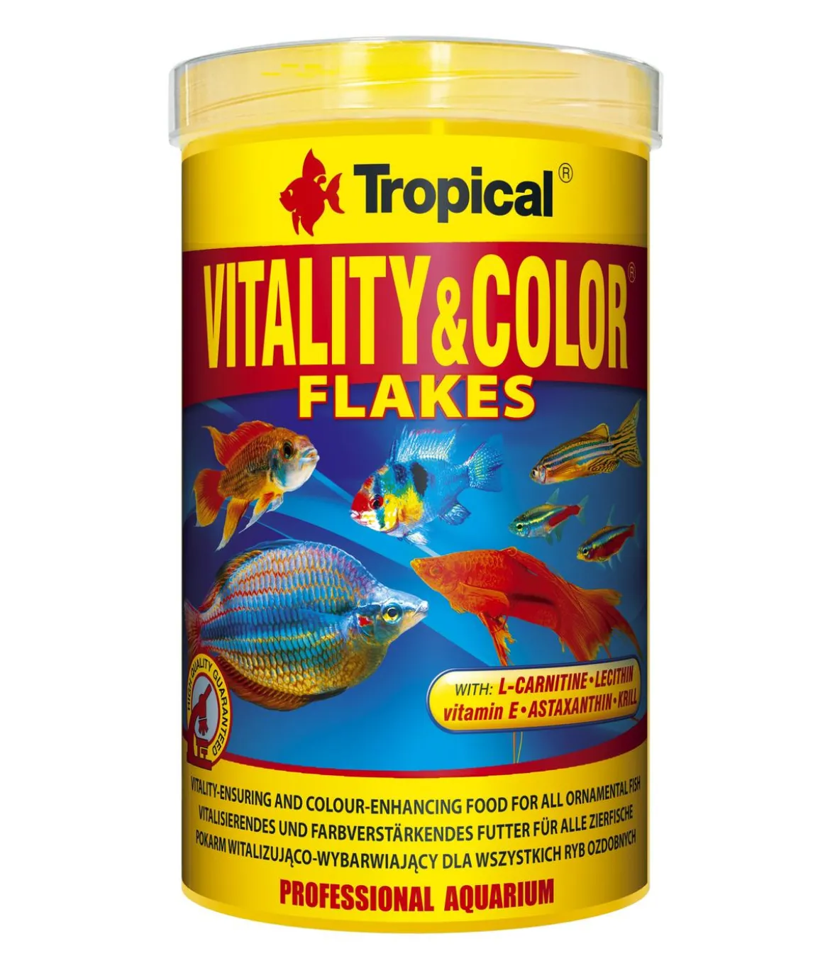 Tropical® Fischfutter Vitality & Color Flakes