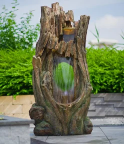 Ubbink Acqua Arte Polyresin-Gartenbrunnen Cerda ca. H150 cm