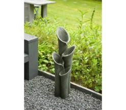 Ubbink Polyresin-Gartenbrunnen-Set Montreux, 25 x 23,5 x 86 cm