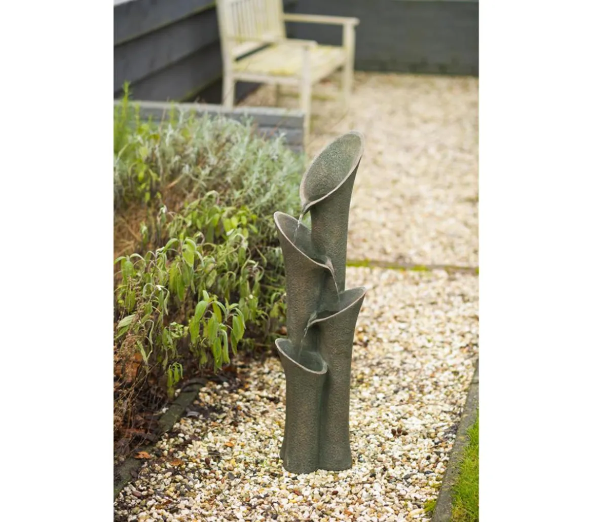 Ubbink Polyresin-Gartenbrunnen-Set Montreux, 25 x 23,5 x 86 cm