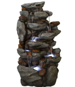 Ubbink Polyresin-Gartenbrunnen Acqua Arte Bonorva, ca. H127 cm